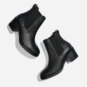 Black, Heeled Chelsea Ankle Boots size 11 - currently @ anthro for $250